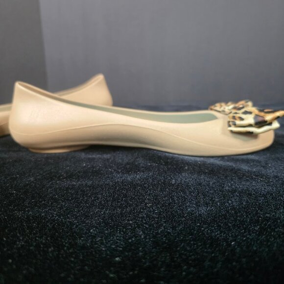 Oka B Leopard Bow Ballet Flats 8 - Picture 4 of 10